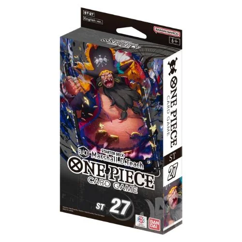 ST27 – Marshall.D.Teach Starter Deck – One Piece Card Game ENG