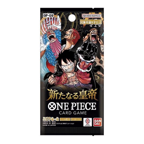 One Piece Card Game - The New Emperors OP09 – Bustina 6 Carte - Giapponese