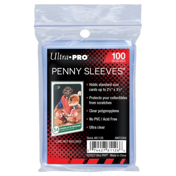Pro Fit Penny Sleeves Proteggi Carte 100 Bustine